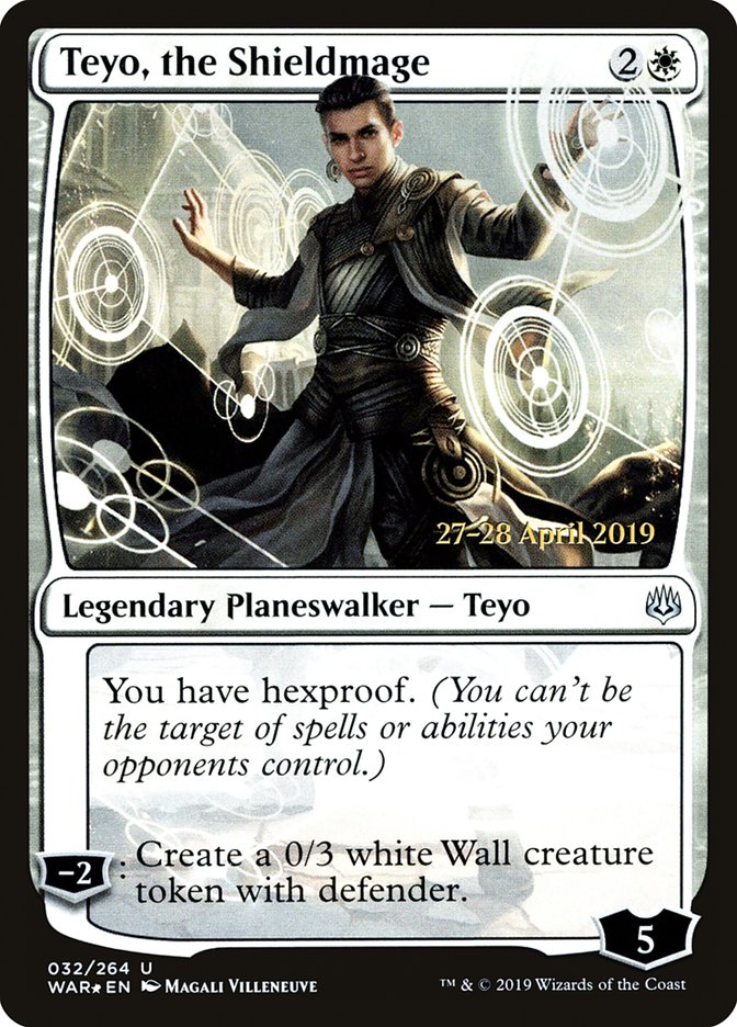 Teyo, the Shieldmage  [War of the Spark Prerelease Promos] | Empire Gaming NC