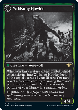 Howlpack Piper // Wildsong Howler [Innistrad: Double Feature] | Empire Gaming NC