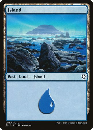 Island (288) [Commander Anthology Volume II] | Empire Gaming NC