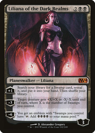 Liliana of the Dark Realms [Magic 2014] | Empire Gaming NC