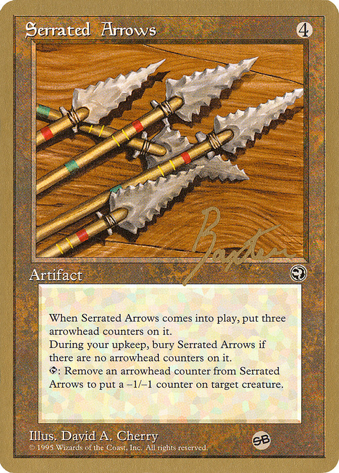 Serrated Arrows (George Baxter) (SB) [Pro Tour Collector Set] | Empire Gaming NC