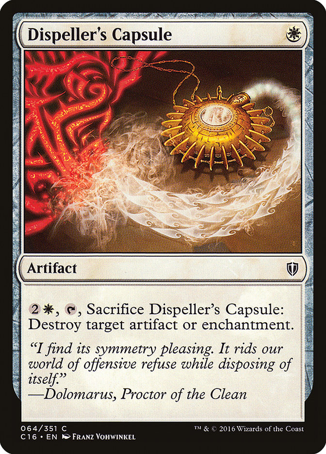 Dispeller's Capsule [Commander 2016] | Empire Gaming NC