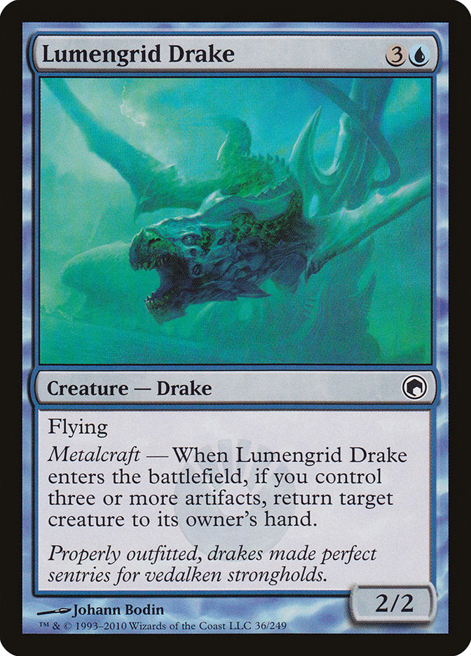 Lumengrid Drake [Scars of Mirrodin] | Empire Gaming NC