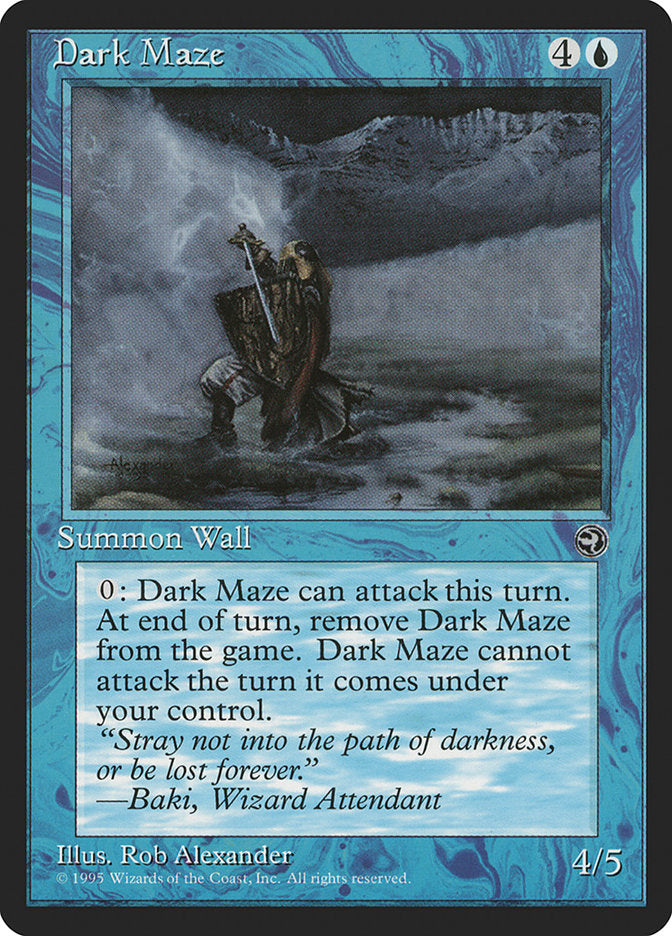 Dark Maze (Baki Flavor Text) [Homelands] | Empire Gaming NC