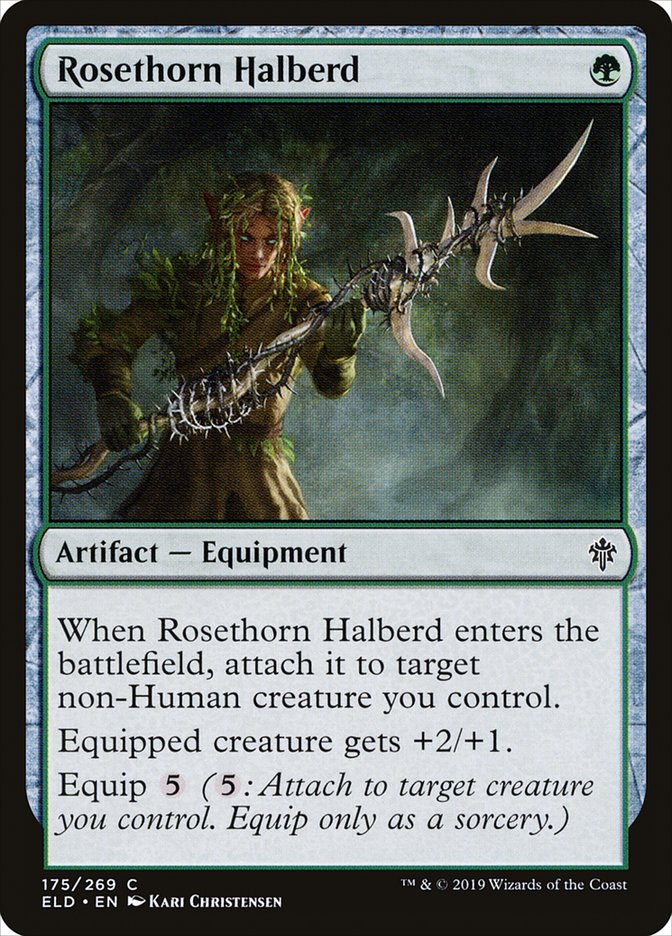 Rosethorn Halberd [Throne of Eldraine] | Empire Gaming NC