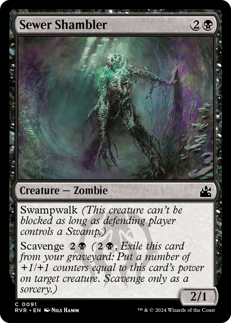 Sewer Shambler [Ravnica Remastered] | Empire Gaming NC