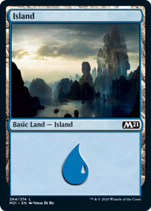 Island (264) [Core Set 2021] | Empire Gaming NC