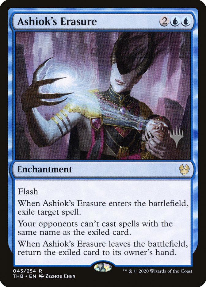 Ashiok's Erasure (Promo Pack) [Theros Beyond Death Promos] | Empire Gaming NC