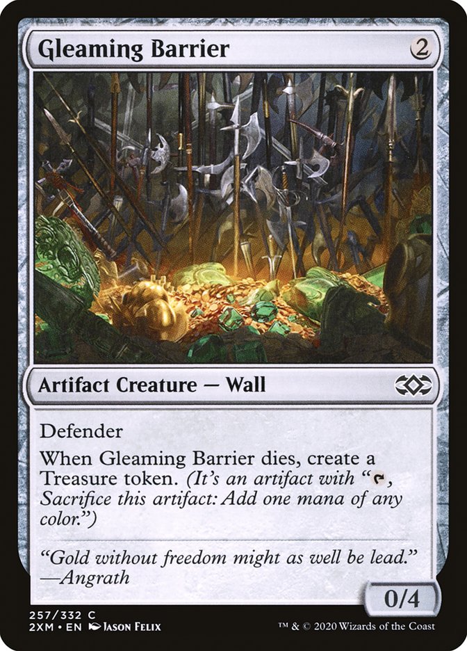 Gleaming Barrier [Double Masters] | Empire Gaming NC