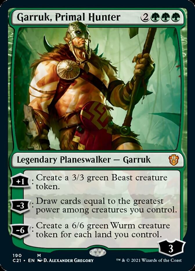 Garruk, Primal Hunter [Commander 2021] | Empire Gaming NC