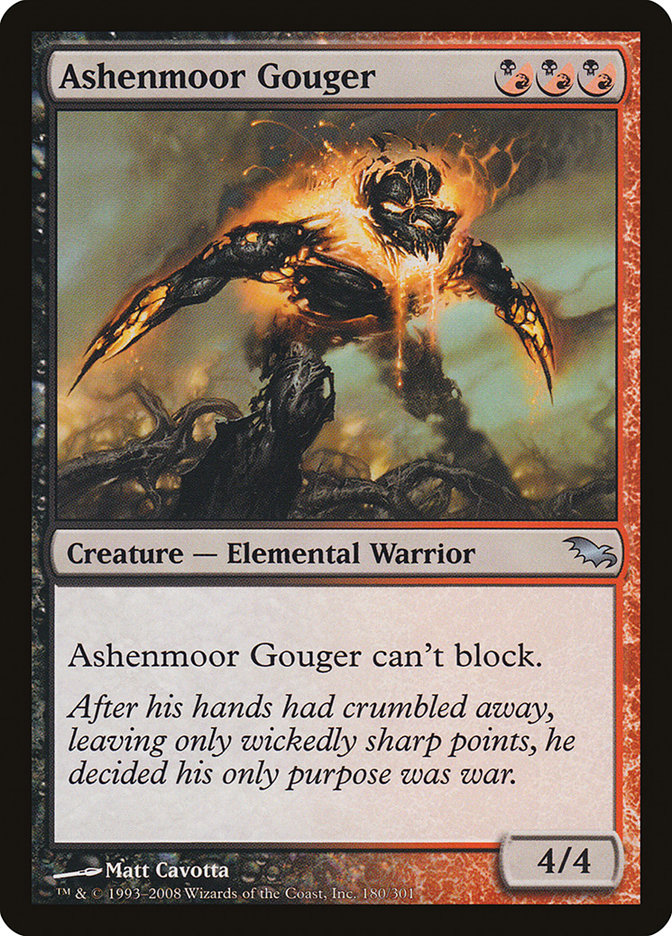 Ashenmoor Gouger [Shadowmoor] | Empire Gaming NC