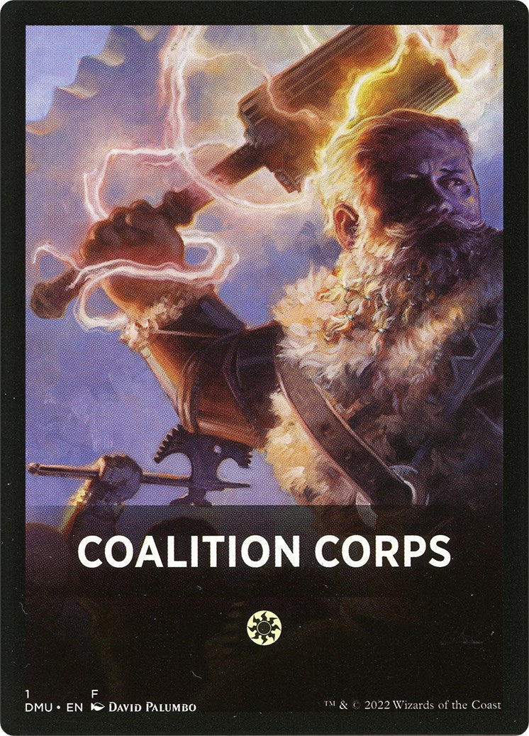 Coalition Corps Theme Card [Dominaria United Tokens] | Empire Gaming NC