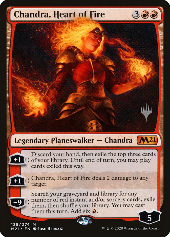 Chandra, Heart of Fire (Promo Pack) [Core Set 2021 Promos] | Empire Gaming NC