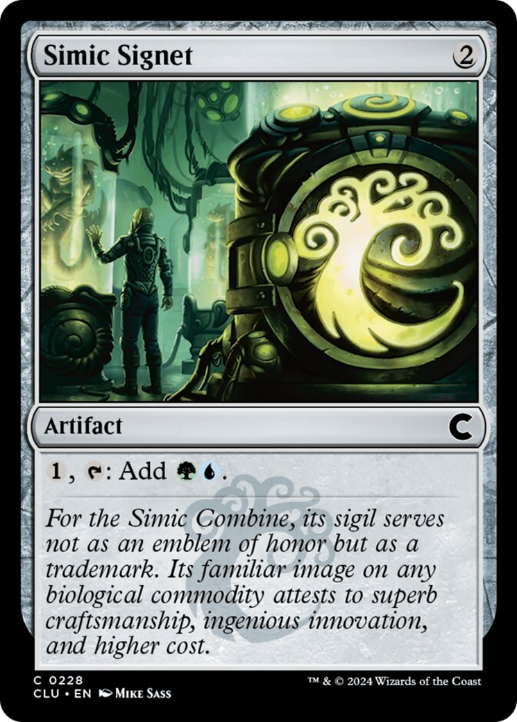 Simic Signet [Ravnica: Clue Edition] | Empire Gaming NC