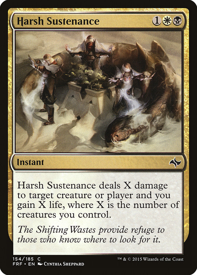 Harsh Sustenance [Fate Reforged] | Empire Gaming NC