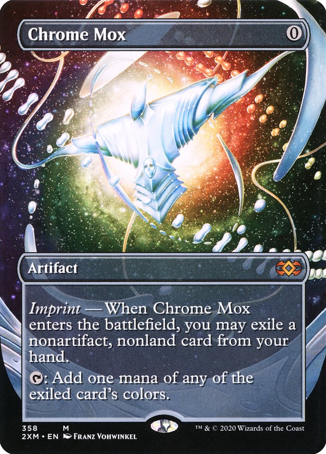 Chrome Mox (Borderless) [Double Masters] | Empire Gaming NC