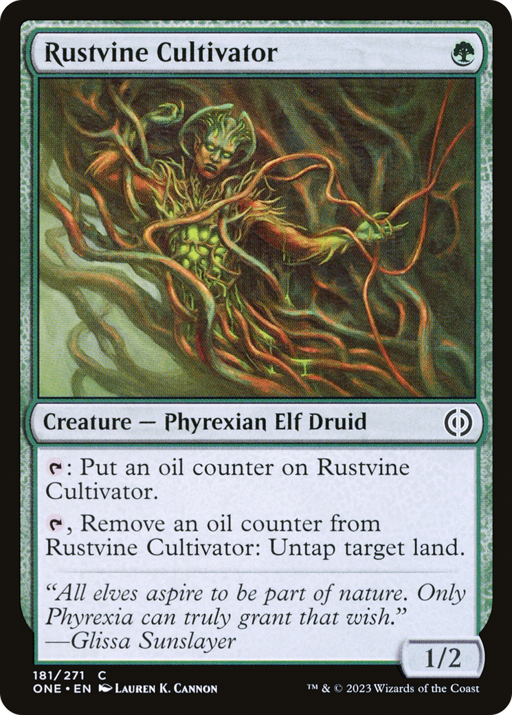 Rustvine Cultivator [Phyrexia: All Will Be One] | Empire Gaming NC