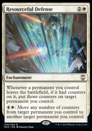 Resourceful Defense (Promo Pack) [Streets of New Capenna Commander Promos] | Empire Gaming NC