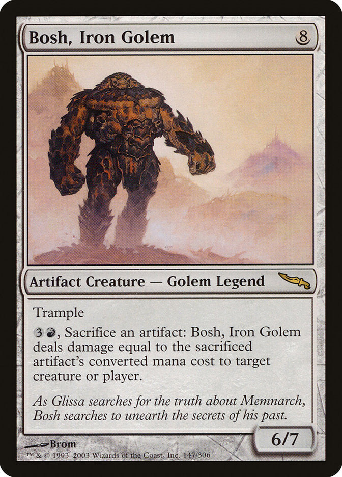 Bosh, Iron Golem [Mirrodin] | Empire Gaming NC