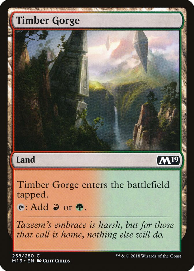 Timber Gorge [Core Set 2019] | Empire Gaming NC