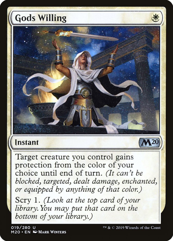Gods Willing [Core Set 2020] | Empire Gaming NC