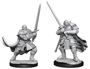 Nolzur's Marvelous Unpainted Minis: W15 Half-Orc Paladin Male | Empire Gaming NC