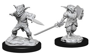 Nolzur's Marvelous Unpainted Minis: W15 Goblin Male Rogue and Female Bard | Empire Gaming NC