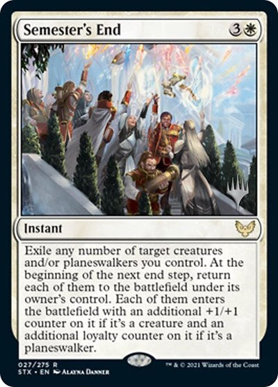 Semester's End (Promo Pack) [Strixhaven: School of Mages Promos] | Empire Gaming NC