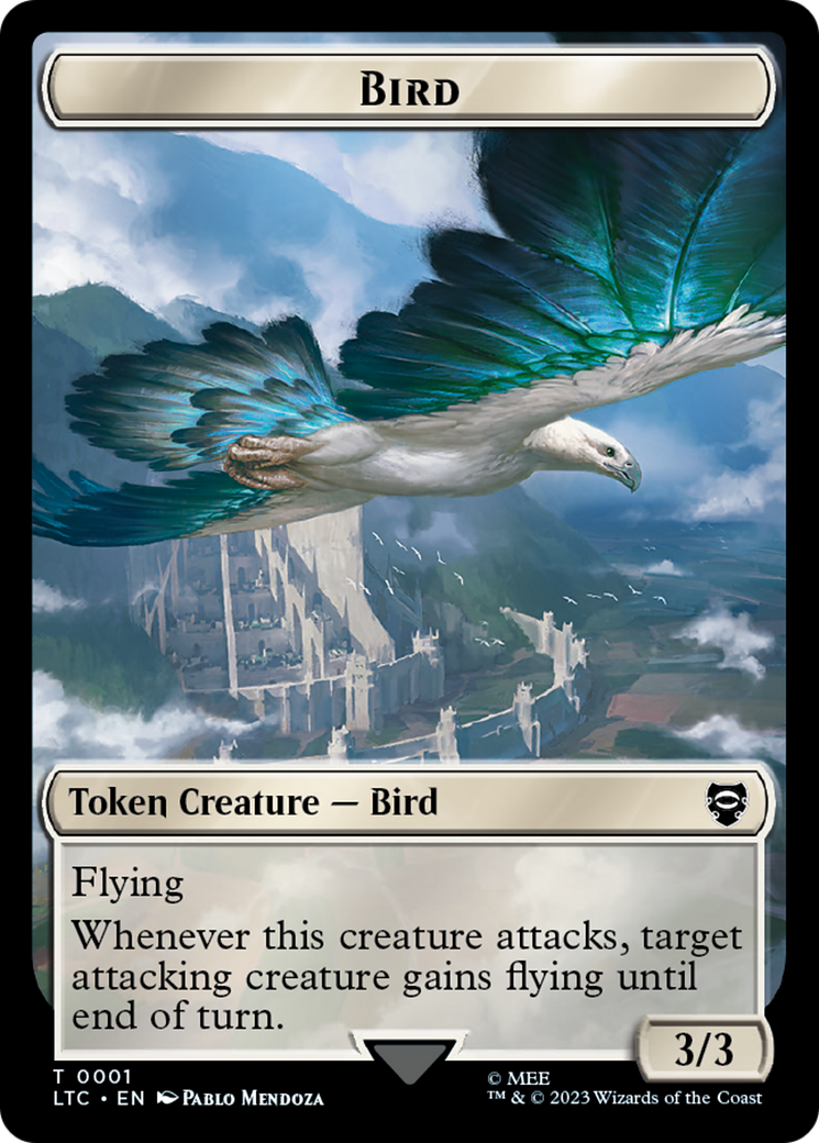 Bird // Food Token [The Lord of the Rings: Tales of Middle-Earth Commander Tokens] | Empire Gaming NC