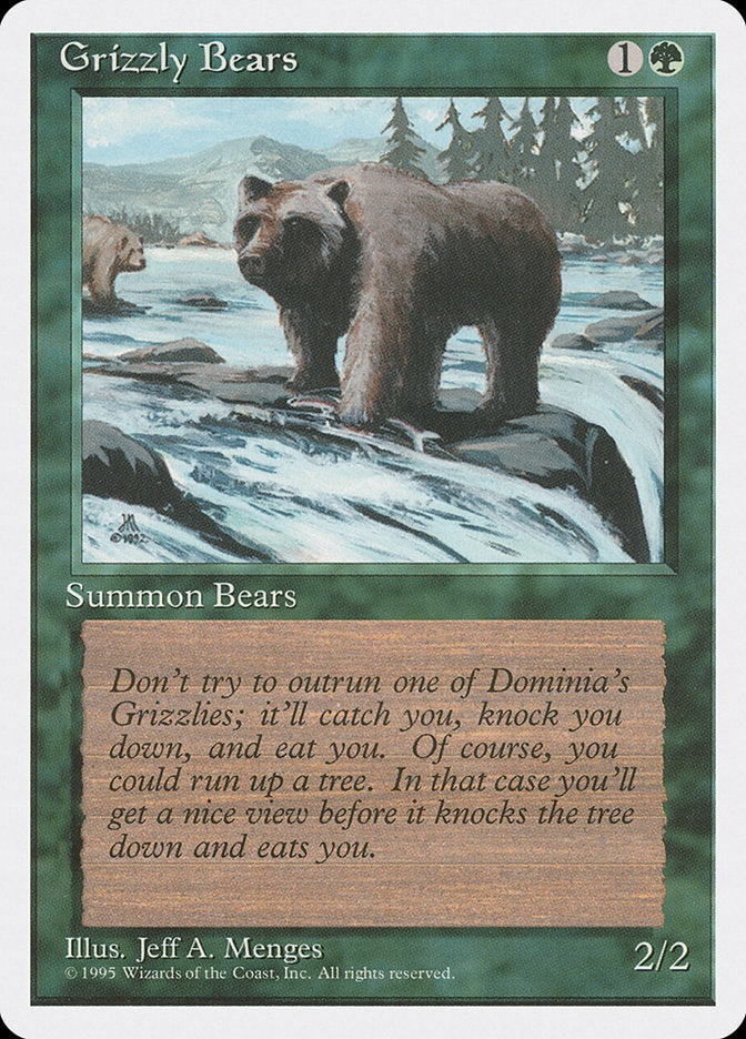 Grizzly Bears [Fourth Edition] | Empire Gaming NC