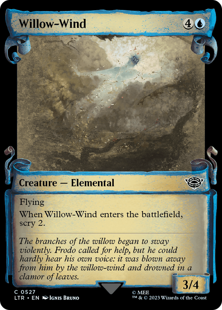 Willow-Wind [The Lord of the Rings: Tales of Middle-Earth Showcase Scrolls] | Empire Gaming NC