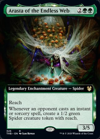 Arasta of the Endless Web (Extended Art) [Theros Beyond Death] | Empire Gaming NC