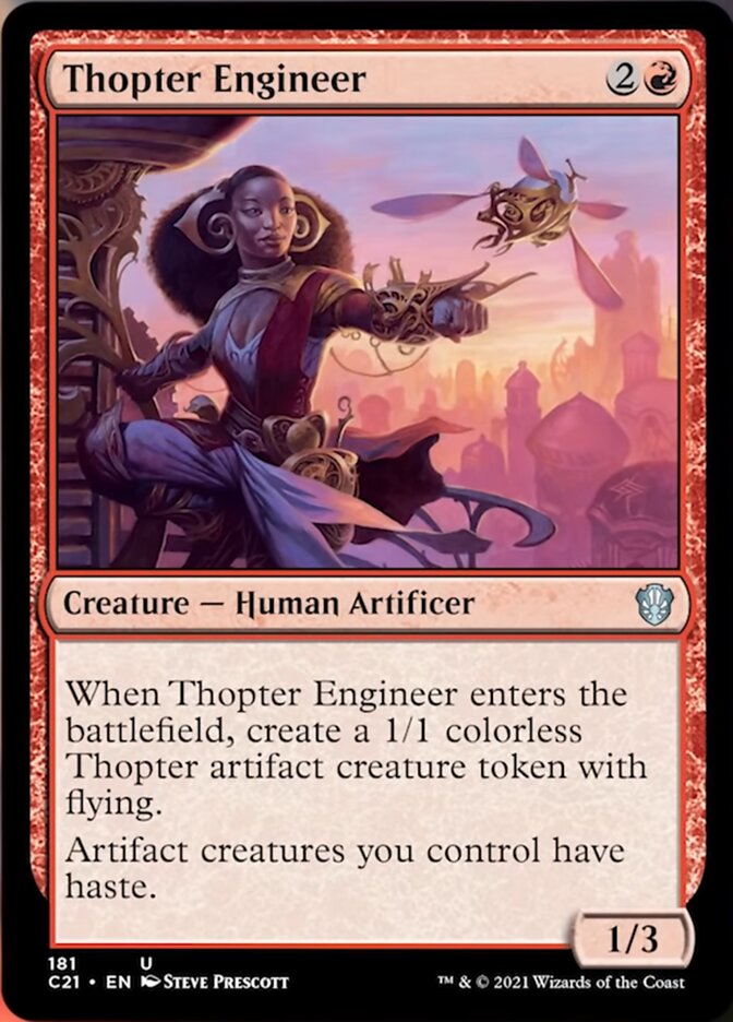 Thopter Engineer [Commander 2021] | Empire Gaming NC