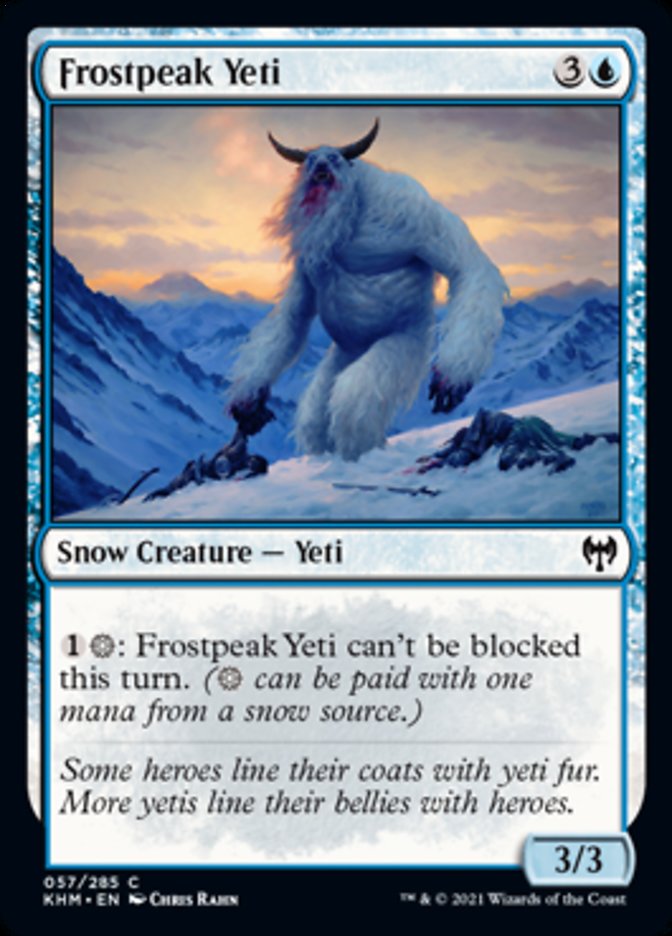 Frostpeak Yeti [Kaldheim] | Empire Gaming NC