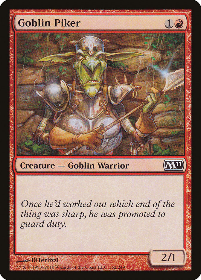 Goblin Piker [Magic 2011] | Empire Gaming NC