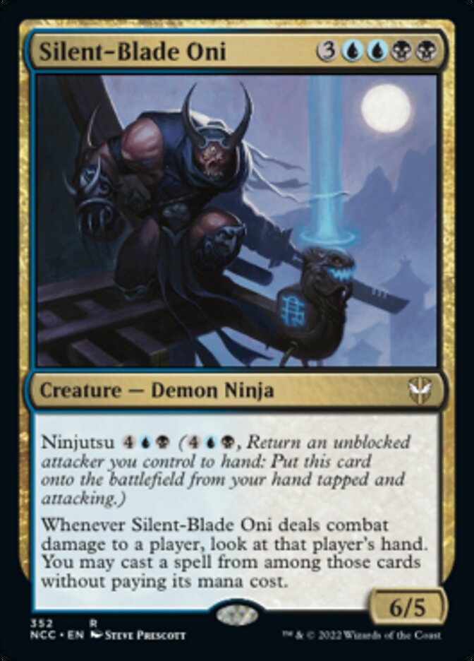 Silent-Blade Oni [Streets of New Capenna Commander] | Empire Gaming NC