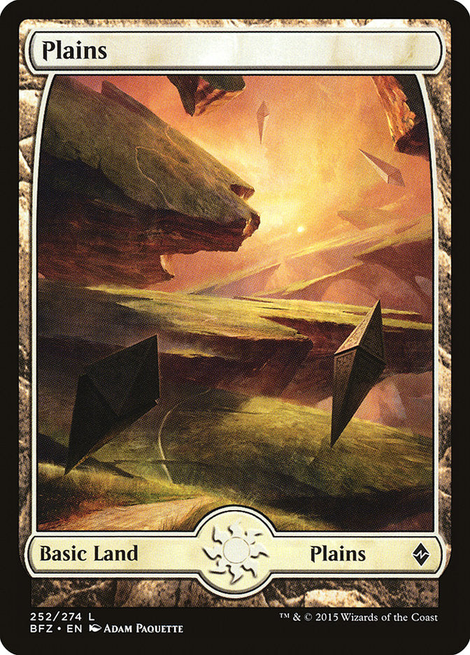 Plains (252) [Battle for Zendikar] | Empire Gaming NC