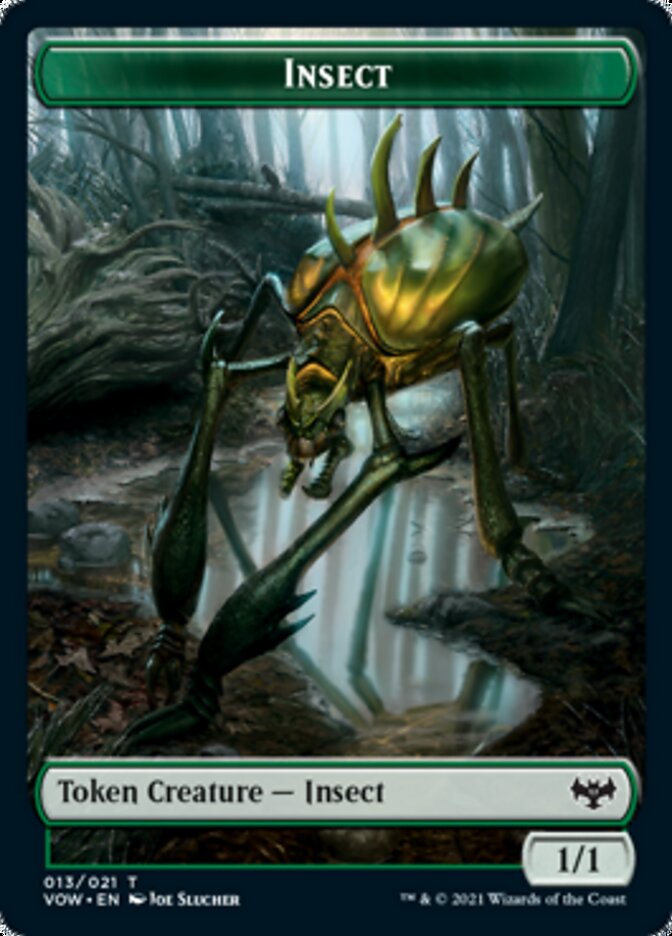 Insect Token [Innistrad: Crimson Vow Tokens] | Empire Gaming NC