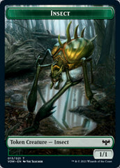 Insect // Wolf (014) Double-sided Token [Innistrad: Crimson Vow Tokens] | Empire Gaming NC