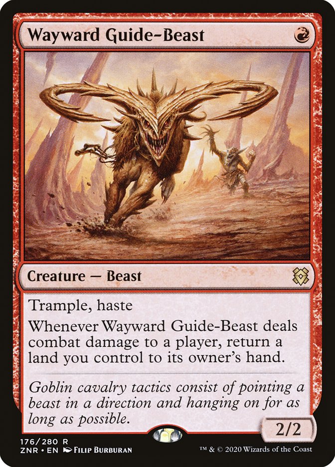 Wayward Guide-Beast [Zendikar Rising] | Empire Gaming NC