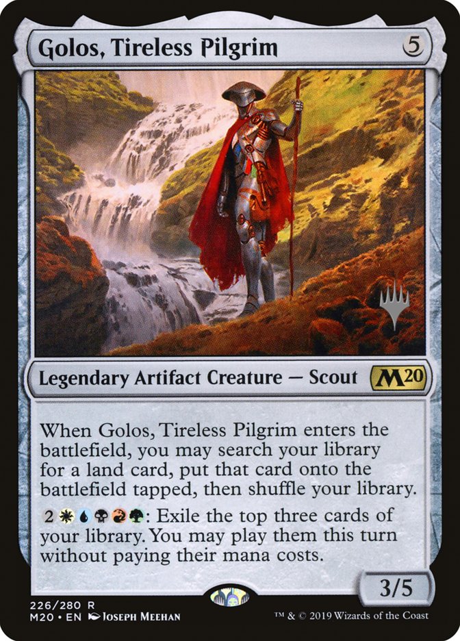 Golos, Tireless Pilgrim [Core Set 2020 Promos] | Empire Gaming NC