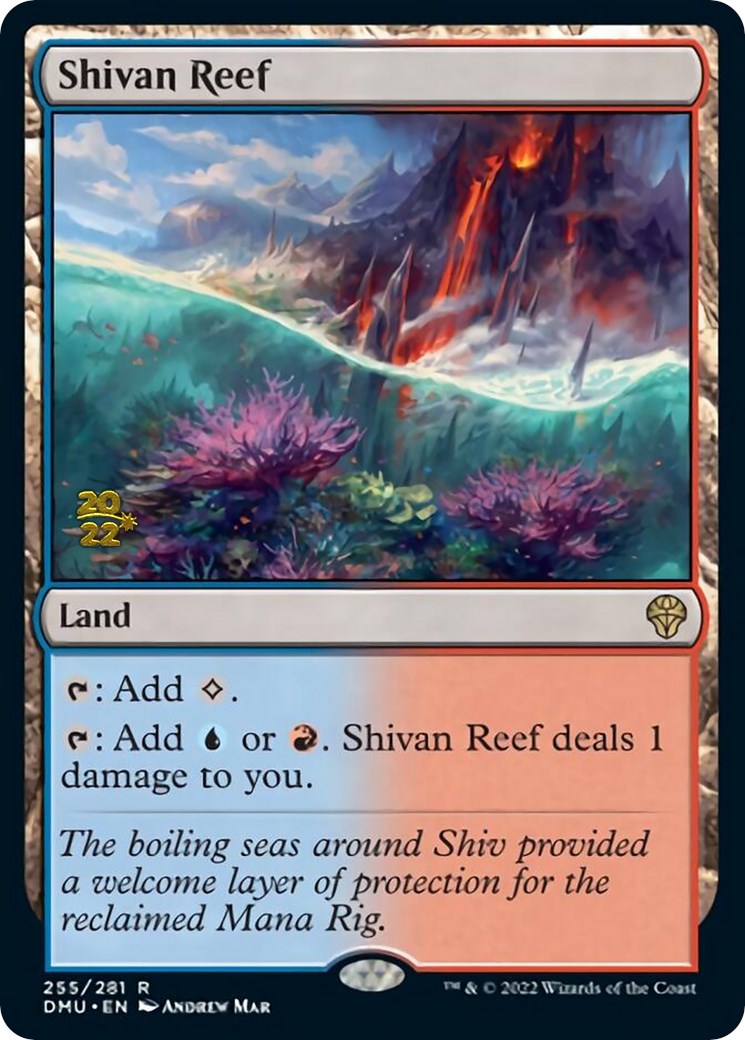 Shivan Reef [Dominaria United Prerelease Promos] | Empire Gaming NC