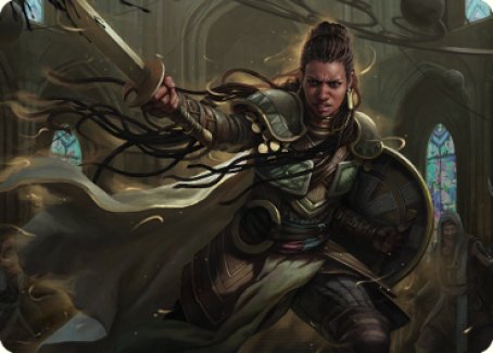 Shanna, Purifying Blade Art Card 1 [Dominaria United Art Series] | Empire Gaming NC