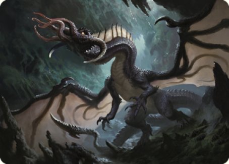 Brainstealer Dragon Art Card [Commander Legends: Battle for Baldur's Gate Art Series] | Empire Gaming NC