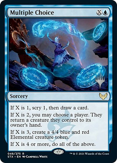 Multiple Choice (Promo Pack) [Strixhaven: School of Mages Promos] | Empire Gaming NC