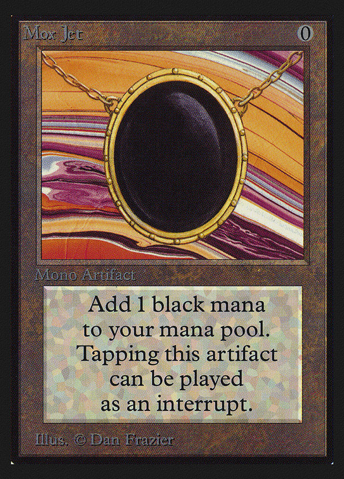 Mox Jet (Black Stone) [International Collectors’ Edition] | Empire Gaming NC