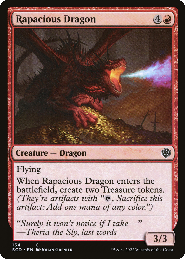 Rapacious Dragon [Starter Commander Decks] | Empire Gaming NC