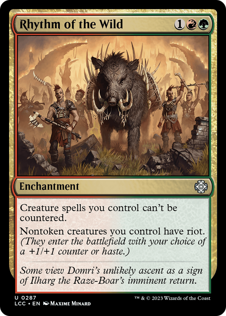 Rhythm of the Wild [The Lost Caverns of Ixalan Commander] | Empire Gaming NC