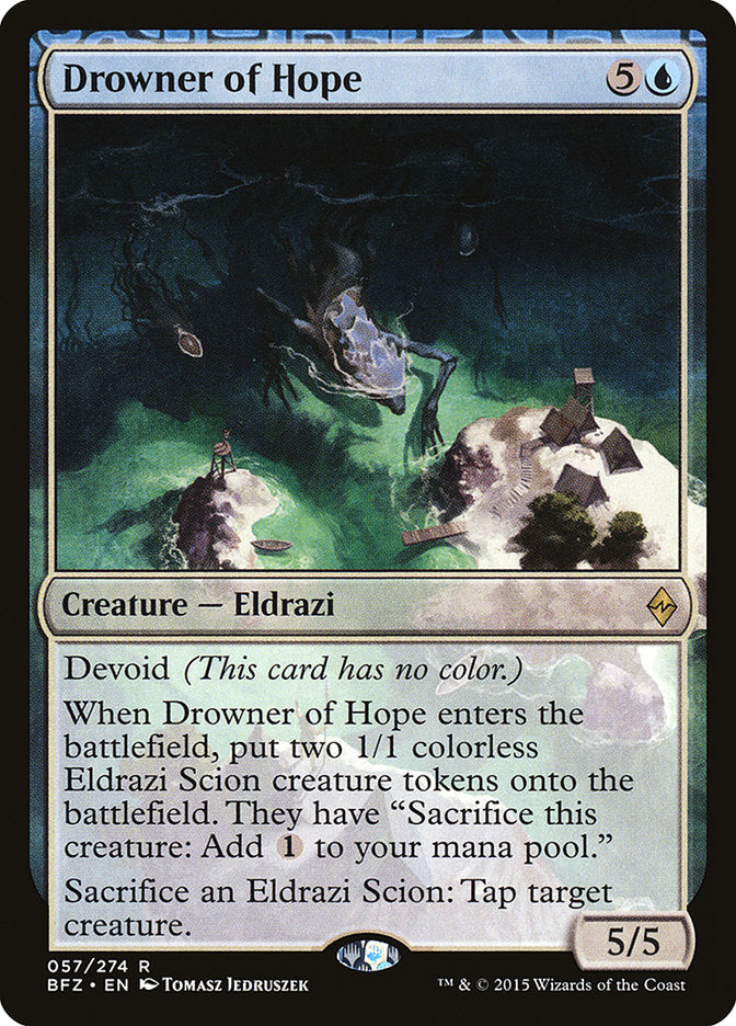 Drowner of Hope [Battle for Zendikar] | Empire Gaming NC