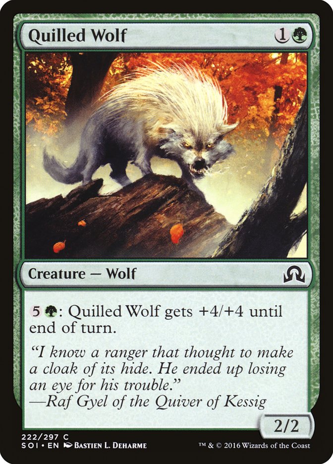 Quilled Wolf [Shadows over Innistrad] | Empire Gaming NC